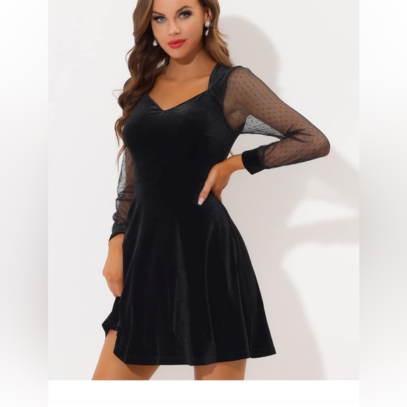 Allegra K women’s cocktail dress in black size XS. Nwt - Picture 2 of 3